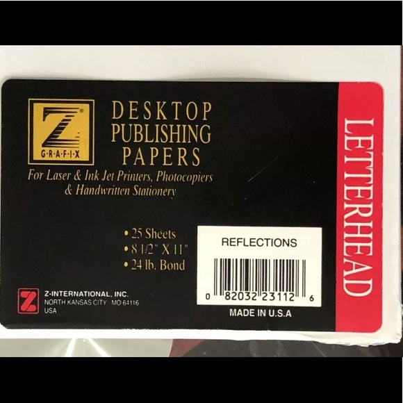 Desktop Publishing Papers Letterhead 25 Sheets - Picture 4 of 5